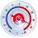 Produktbild Rundes Fenster Thermometer Mobil mit Saugnapf 8 cm