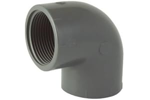 EZFITT Coude 90° Femelle/Femelle à visser en PVC - 2''