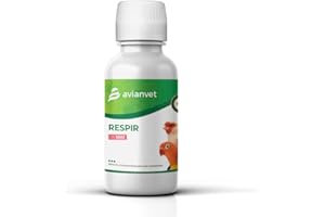 Avianvet Respirer | Réduit le risque d'infections respiratoires et renforce le système immunitaire des oiseaux | Format liquide avec goutteur 100 ml