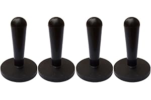 CNGZSY Set di 4 magneti per l'avvolgimento della pellicola dell'auto, per auto fai da te (nero, 4)