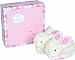 Doudou et Compagnie DC1308 'Lapin Bonbon' (Soft Rabbit) Slippers with Box Pink