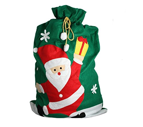 Homestreet Jumbo Santa Sack, Snowman or Reindeer, 20"