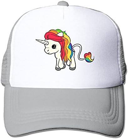 Kexiaos Rainbow Unicorn Baseball Snapback Cap Trainer Hat for Adult