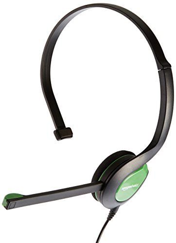 Preisvergleich Produktbild AmazonBasics - Mono-Headset für die Xbox One, PS4, Grün