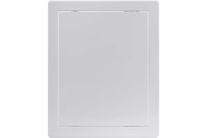 Vent Systems 8 x 10 Inch / 200 x 250 mm Access Panel - Easy Access Doors - ABS Plastic - Access Panel for Drywall, Wall and Ceiling Electrical and Plumbing Service Door Cover