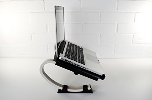 Monitorständer Laptopständer Allsop Redmond Adjustable Curve 06488SE Bildschirmerhöhung Ergonomisch Ständer Komfortabel Stauraum Augenhöhe Special Edition Gesundes Arbeiten - 6