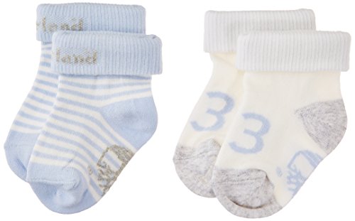 Timberland Baby-Boys T90217 Socks, Beige (Offwhite), 0-3 Months (Manufacturer Size:17)