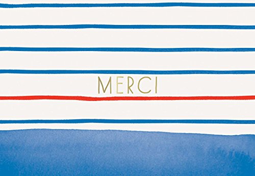 Preisvergleich Produktbild Paris Street Style Notecards: Merci + Thank You
