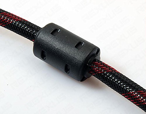 JOMOQ 5 Feet HDMI Stecker auf 3RCA / 5RCA Video Audio AV Konverter Adapterkabel für HDTV DVD und die meisten LCD Projektoren [funktioniert nicht für PS4 PS3 und ältere Modelle] (5RCA) - 5