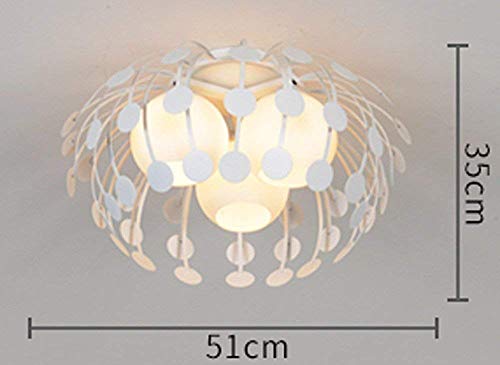 Preisvergleich Produktbild HBLJ Deckenleuchte, Wohnzimmer-Deckenleuchte, Schlafzimmer-Deko-Kronleuchter, Nordic-Schlafzimmer-Lounge Unsichtbare Landschaftslichter Led American Children Study Served Einfache E27-Typ-Design o