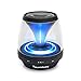 Produktbild Mini LED Bluetooth Lautsprecher, Vivid Sound Tragbarer Lautsprecher Mit 12 Modus Licht Starken Bass Radio 3.5mm AUX Port Gute Kinder Nachtlicht (33 Fuß Bluetooth Reichweite)