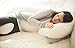 Leachco Snoogle Total Body Pillow, Ivory