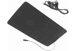 TOPIKY Seedling Heat Mat, 3 Gear Temperature Adjustment Warm Hydroponic Heating Pad, PU Leather Hydroponic Plant Heating Pad for Germination, Indoor Gardening, Greenhouse (3318)