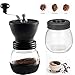 Produktbild sorliva Manuelle Kaffeemühle Handmühle Röstete Kaffeebohnen Mahlen Skerton und Glasbehälter Kit