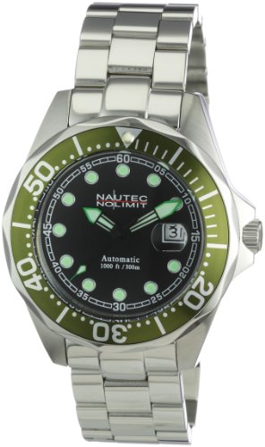 Nautec No Limit Herren-Armbanduhr Deep Sea Bravo DSB AT/STSTGRBK Nautec No Limit Herren-Armbanduhr Deep Sea Bravo DSB AT/STSTGRBK