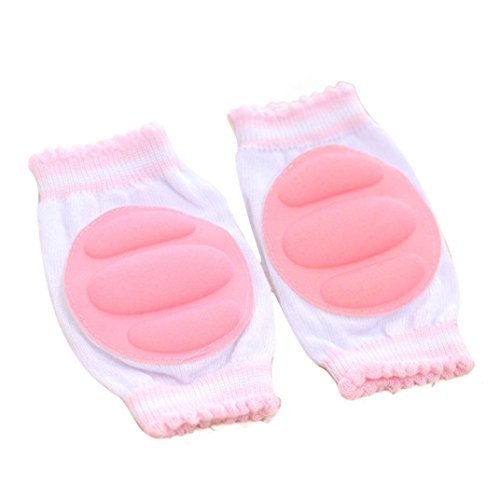 Preisvergleich Produktbild bobo4818 Baby Knieschoner, Baby Sicherheit Crawling Ellenbogen Kissen Knie-Pads Protective Gear Mit Silizium (Pink)