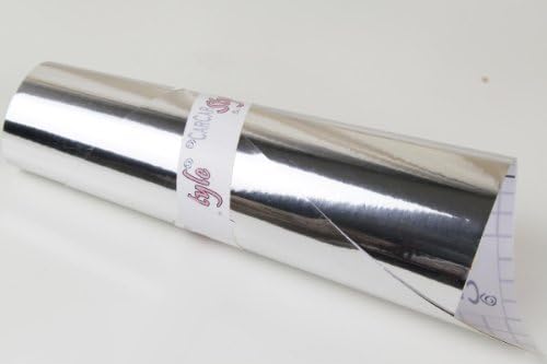 Carcar Style mirror Chrome Vehicle Wrap Vinyl Sticker 1.52meter Width Air/bubble Free , Size: A4 200mm X 300mm , Colour: Silver