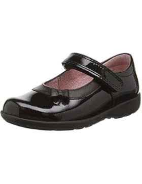 Start-rite Mädchen Maria Mary Jane Halbschuhe, Schwarz (Schwarzer Lack), 23 EU