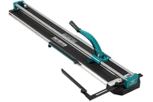 ZELCAN Fliesenschneider Profi Manuelle Fliesenschneidmaschine Fliesenschneidermaschine Fliesen Maschine Schnittlänge Einstellbare Laserführung für Preciser Fliesen Schneiden (1200MM)