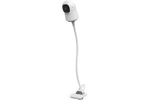 HOLACA Clipstativ kompatibel med inomhuskameror eufy Security C210/C220/E30 (kamera ingår inte), clipstativ