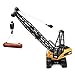 Produktbild JTIH® Toys RC TrucksToy 1:14 15CH RC Alloy Kranwagen Engineering RTR Mobiles Gitter Auslegerhaken Sound mechanisches RC Spielzeug