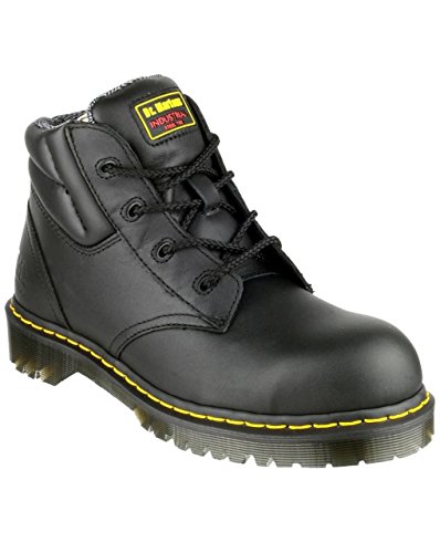 Dr. Martens SB FS20Z Arbeitsschuhe Sicherheitsschuhe mit Stahlkappen- Schwarz