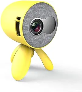 Sanyipace YG220 Children Projector Mini LED Portable Home Speaker Projector (Color : Yellow)