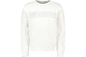 Geographical Norway- Sudadera SIN Capucha de Hombre de Manga Larga Modelo GANTOINE