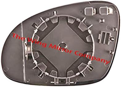 The Wing Mirror Company GP165-VP Door/Wing Mirror Glass Including Base Plate RH (Driver Side)