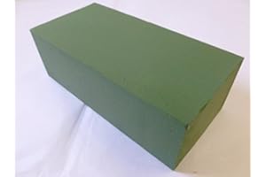 GEM SUPPLIES UK confezione da 4 FRESCO umido floreale SPUGNA mattoni (B1) & decorativo fiori