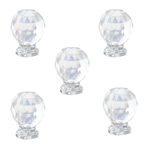 examen SODIAL(R) 10 pcs clair traction facettes bouton tiroirs bin poignšŠe poitrine