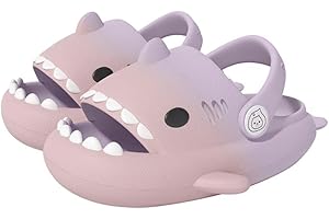 WUYISTAR Chanclas Tiburón Niñas Chanclas de playa para niños Sandalias antideslizantes para piscina Chanclas de Verano Rosa Menta Verde Azul Gris Amarillo Verde Oscuro