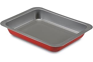 Guardini, Lasagnera 22x28 cm, Acciaio con rivestimento antiaderente, Rosso e Grigio, Made in Italy, Linea Rossana