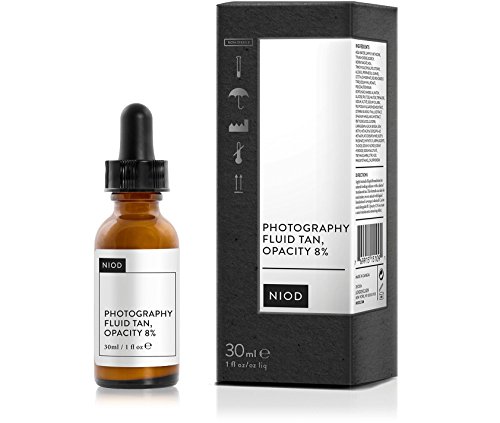 NIOD Photography Fluid Tan, Opacity 8%, this effort is supported by perfecting prisms and topical photo-finishing technologies to offer radiance in life and specifically through the camera lens.