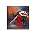 Produktbild YDDFSGGFDSG Handgemalte impressionistische Tänzerin Ölgemälde auf Leinwand handgemachte sexy Lady und Man Tänzer tanzen Tango Wandkunst hängen Bilder Unframed-100x100cm