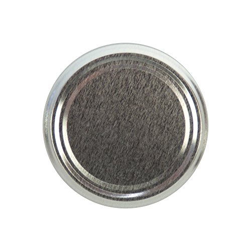 25er Set Sturzglas 125 ml Marmeladenglas Einmachglas Einweckglas To 66 silberner Deckel incl. Diamant-Zucker Gelierzauber Rezeptheft - 3