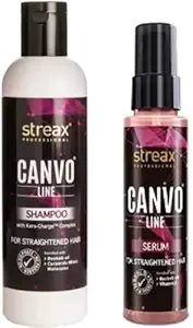 STREAX Professional Canvo Line Shampoo (250ML) with Serum (100ML) (2 Items in the set)