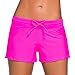 Produktbild Junjie Damen Frauen Badeanzug Shorts Tankini Badehose Plus Size Bottom Boardshort Badehose Blau, Schwarz, Grau, Pink, Grün, Hot Rot