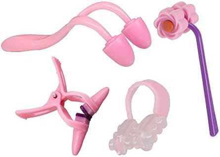 GPF 4 Piece Nose Shaping Beauty Kit Magic Nose Up Shaping Shapper Lifting + Bridge Straightening Beauty Clip