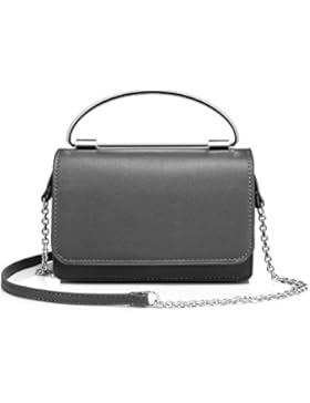 Realer Seitliche Handtasche Kleine Crossbody Schultertaschen für Frauen