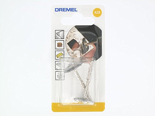 Dremel 428 Stahl-Drahtbürste, Durchmesser 19 mm, 2 Stück, 26150428JA - 2
