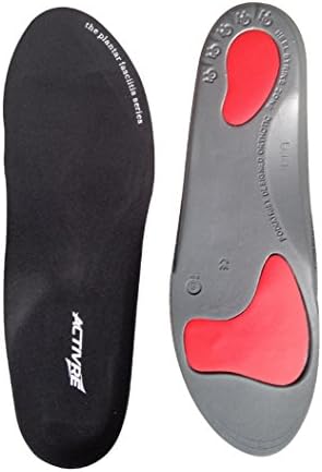 Activre Orthotic Insoles - Supports Plantar Fasciitis - Flat Feet - Over Pronation - Heel Spurs - Including FREE Natural Treatment eBook - 100% Money Back Guarantee (Large - 8.5-10 UK)
