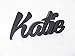 Kids Name Plaques, Custom Door Signs, Nursery Decors, Katie, Personalised Gifts, Mia Workshop