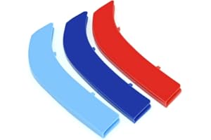 ontto Adesivo per griglia anteriore per radiatore fibbia adatto per BMW 2010-2013 serie 3 E92 E93 griglia anteriore per anteriore inserto decorazione strisce (13 rete)