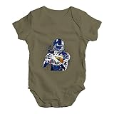 TWISTED ENVY Baby Mädchen (0-24 Monate) Body Gr. Neugeboren, Khaki