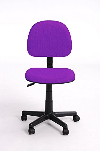 Coavas Fabric Ergonomically Executive Office Desk Chairs, Mesh High Back Children Chair(PURPLE)