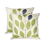 Größe: 40x40 cm, diese Kissenbezüge haben einen Fehler von vielleicht 1-2 cm. Ein Artikel enthält zwei Kissenhüllen und passt auf 40x40 cm oder 45x45 cm Füllkissens. （kein Füllkissen）