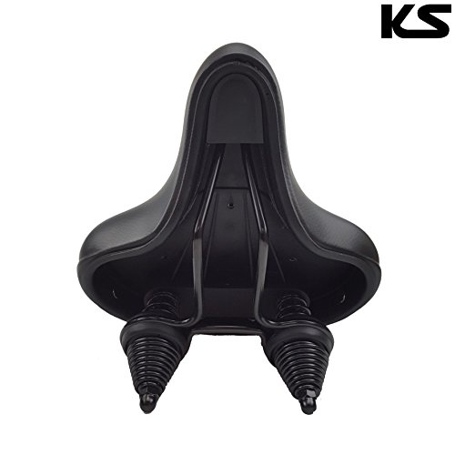 Knus Fahrradsattel Sattel unisex Schwarz – sehr bequem – 01050428 - 4