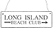 Produktbild Shabby Vintage Dekoschild Holzschild LONG ISLAND amerikanischer Landhausstil