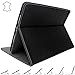 Price comparison product image iPad Air 3 Case 2019 Genuine Leather - 10.5 inch Cover with Pencil Holder and Best Multi-Angle Stand for 3rd Generation Apple Air
